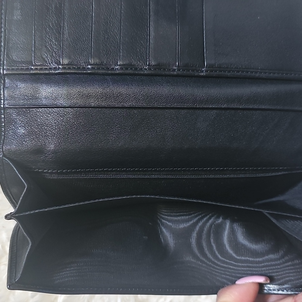 🔥Vintage Salvatore Ferragamo Black Wallet - Picture 6 of 8